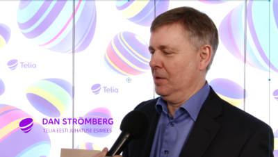 Telia Eesti juhatuse esimees Dan Strömberg annab eksklusiivintervjuud tehnoloogiaportaalile Digitark.