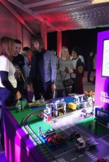 Lego City Telia посетила президент Эстонии Керсти Кальюлайд.