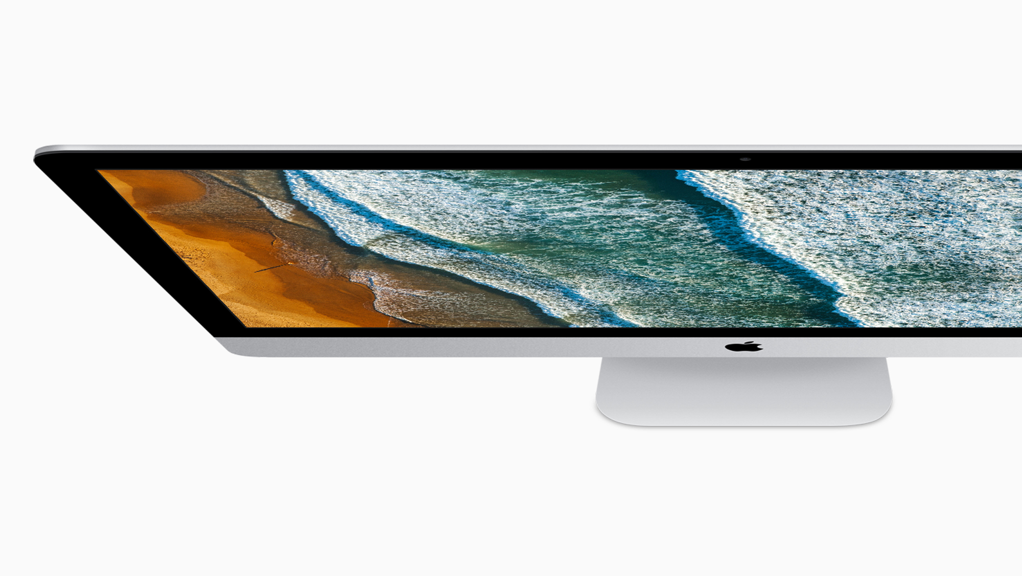 Новый iMac 27" 5K. Вид сверху. Фото - Apple