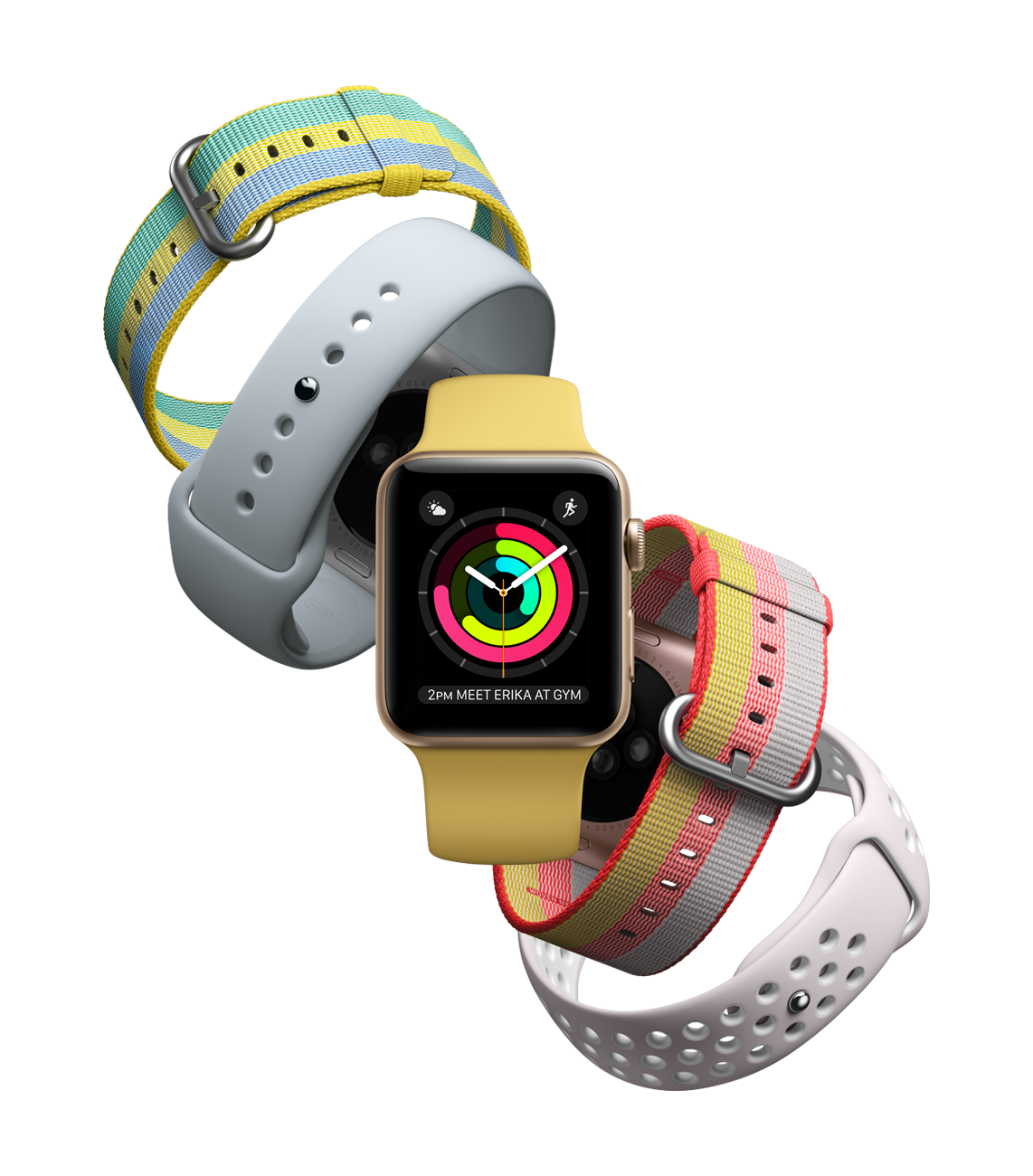 Новые ремешки для Apple Watch. Фото - Apple